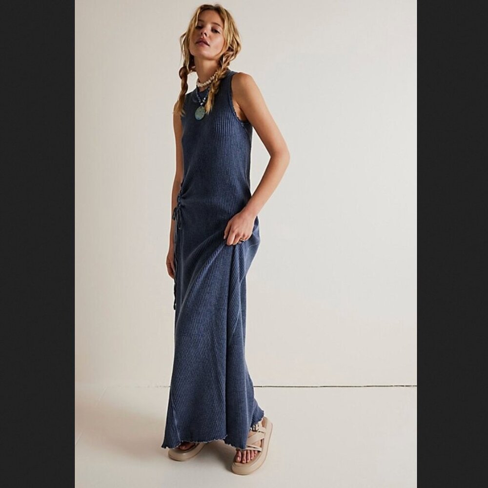 Free People FP One Natasha Sleeveless Midi Dress (Size S)